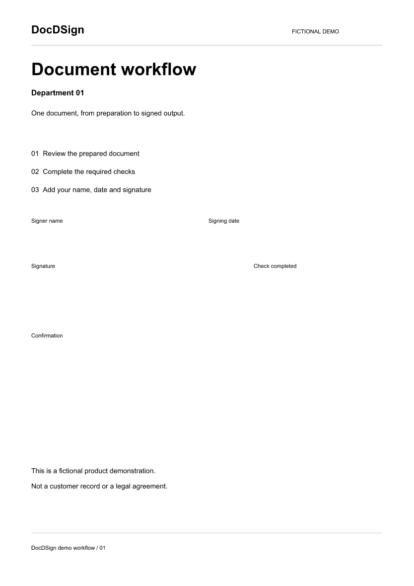 Fictional original demonstration PDF